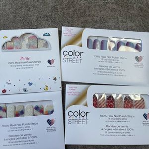 Color street set. Brand new.